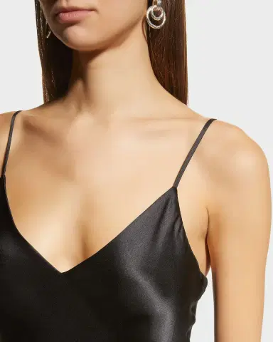 L'Agence Jodie V-Neck Silk Slip Dress | Thumbnail 5 L'Agence Jodie V-Neck Silk Slip Dress | Thumbnail 5