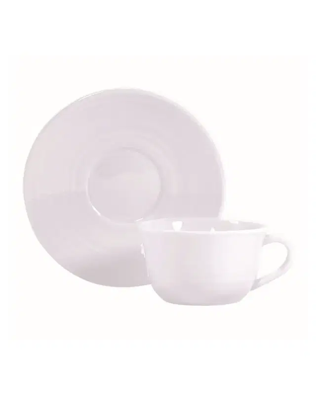 Bernardaud Origine Tea Saucer, White