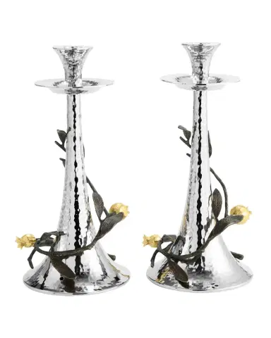 Michael Aram Pomegranate Candleholders, Set of Two | Thumbnail 1 Michael Aram Pomegranate Candleholders, Set of Two | Thumbnail 1