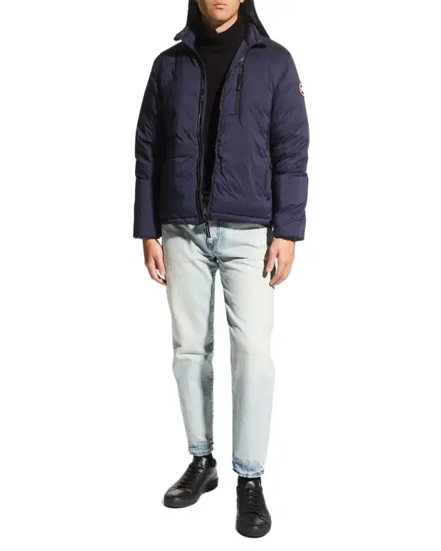Canada Goose Men 's Lodge Zip-Front Puffer Coat