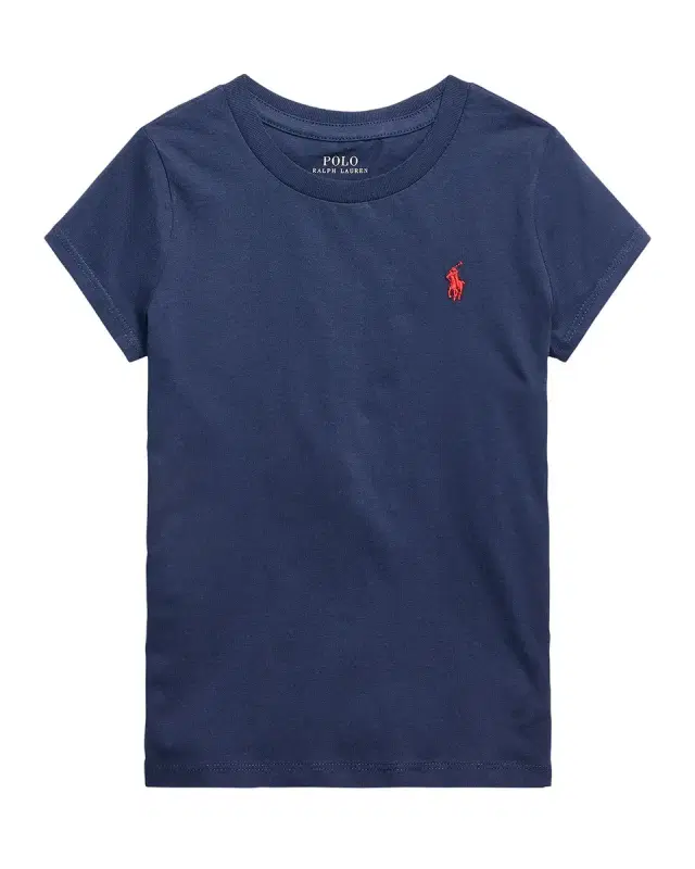 Girl 's Logo Embroidered T-Shirt