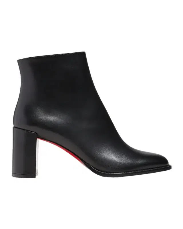 Christian Louboutin 70mm Adoxa Zip Ankle Booties