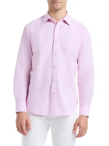 Robert Graham Men's Avondale Chambray Cotton Shirt | Thumbnail 3 Robert Graham Men's Avondale Chambray Cotton Shirt | Thumbnail 3