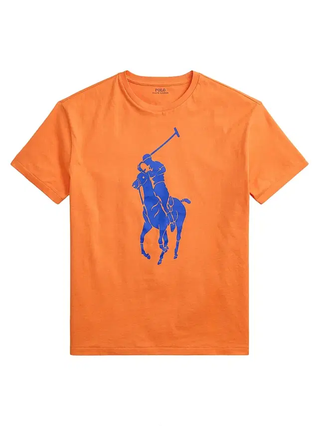 Men's Logo Cotton Crewneck T-Shirt - Kona Orange Men's Logo Cotton Crewneck T-Shirt - Kona Orange