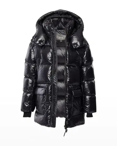 Mackage Kid 's Kennie Puffer Hooded Parker | Thumbnail 4 Mackage Kid 's Kennie Puffer Hooded Parker | Thumbnail 4