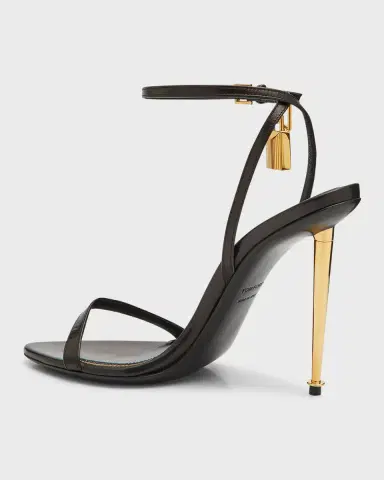 TOM FORD Lock Stiletto Sandals | Thumbnail 3