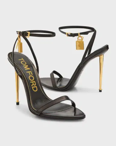 TOM FORD Lock Stiletto Sandals | Thumbnail 8