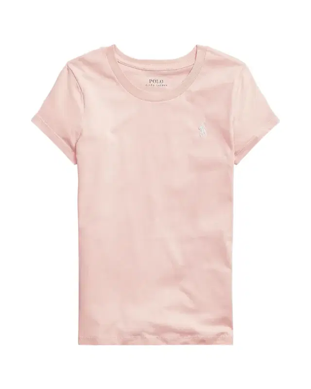 Girl 's Logo Embroidered T-Shirt, Size S-XL
