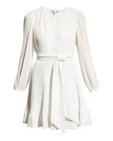 Milly Liv Pleated Fit-&-Flare Dress | Thumbnail 1