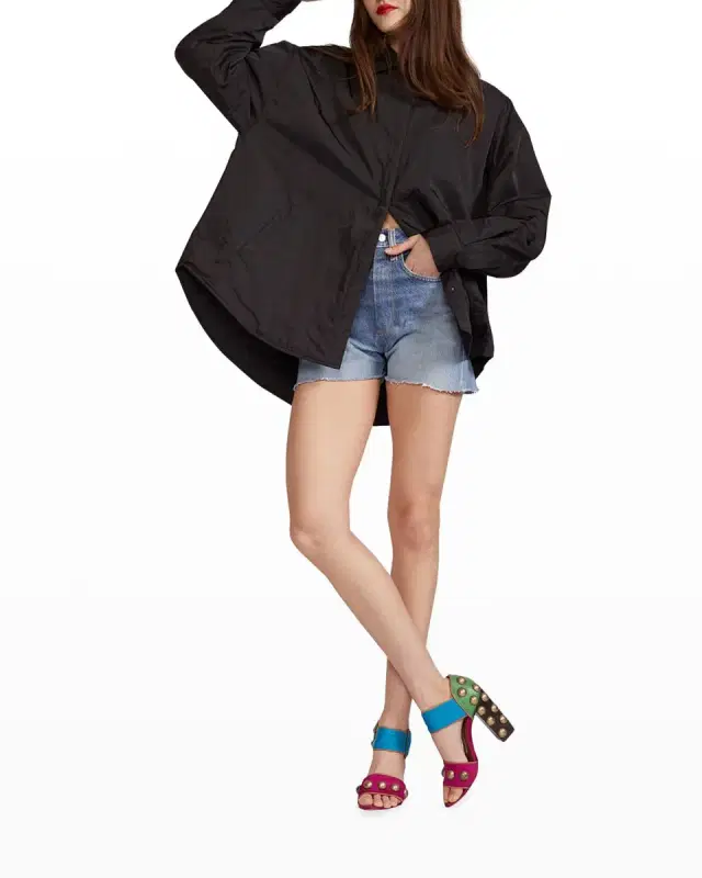 Jagger Quilted Nylon Shacket