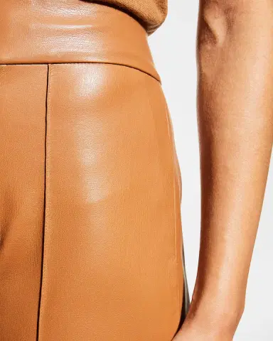 ALICE + OLIVIA Dylan High-Waist Faux-Leather Pants | Thumbnail 5