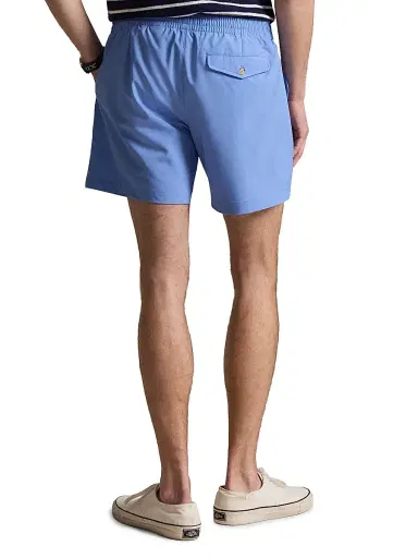 Polo Ralph Lauren Men's Elasticized Waistband Mid-Rise Trunks | Thumbnail 4 Polo Ralph Lauren Men's Elasticized Waistband Mid-Rise Trunks | Thumbnail 4