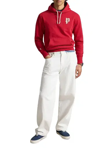 Polo Ralph Lauren Men's Phillies Vintage Fleece Hoodie - Ralph Red | Thumbnail 2