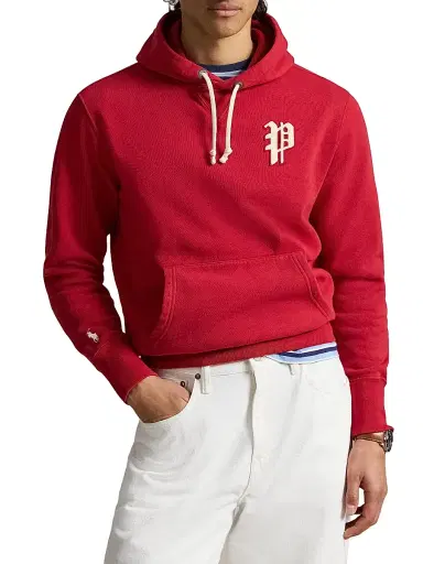 Polo Ralph Lauren Men's Phillies Vintage Fleece Hoodie - Ralph Red | Thumbnail 3