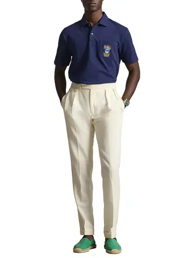 Polo Ralph Lauren Men's Cotton Mesh Short-Sleeve Polo Shirt | Thumbnail 2 Polo Ralph Lauren Men's Cotton Mesh Short-Sleeve Polo Shirt | Thumbnail 2