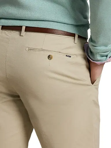 Polo Ralph Lauren Men's Stretch-Cotton Twill Shorts - Classic Stone | Thumbnail 5 Polo Ralph Lauren Men's Stretch-Cotton Twill Shorts - Classic Stone | Thumbnail 5
