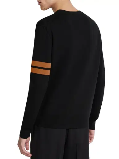 Zegna Men's High Performance Wool Sweater - Black - Size 48 | Thumbnail 3 Zegna Men's High Performance Wool Sweater - Black - Size 48 | Thumbnail 3