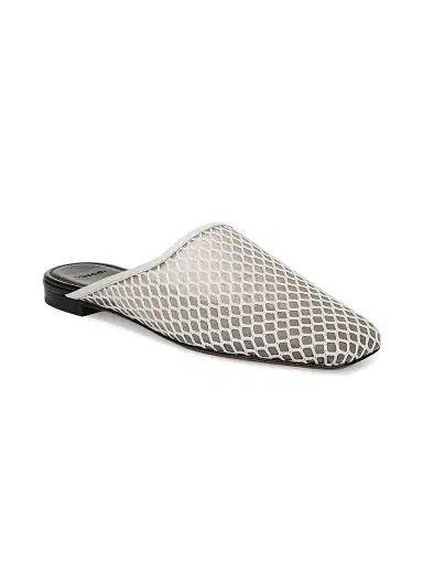 Vince Women's Dakota Mesh Mules - Milk - Size 11 | Thumbnail 2