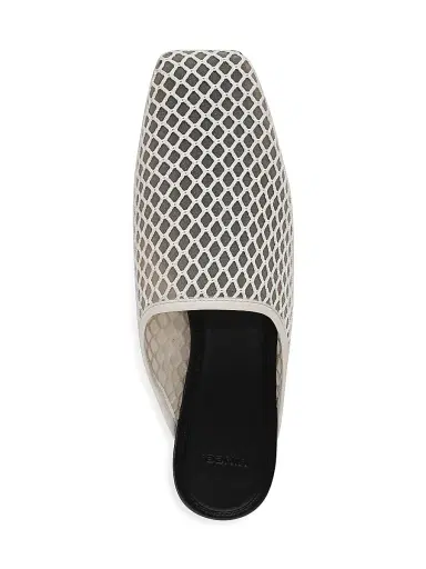 Vince Women's Dakota Mesh Mules - Milk - Size 11 | Thumbnail 4