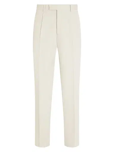 Zegna Men's Cotton and Wool Pants | Thumbnail 1 Zegna Men's Cotton and Wool Pants | Thumbnail 1