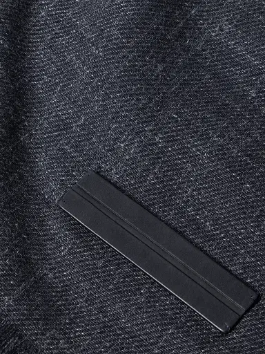Zegna Men's Cashmere and Linen Scarf | Thumbnail 2 Zegna Men's Cashmere and Linen Scarf | Thumbnail 2
