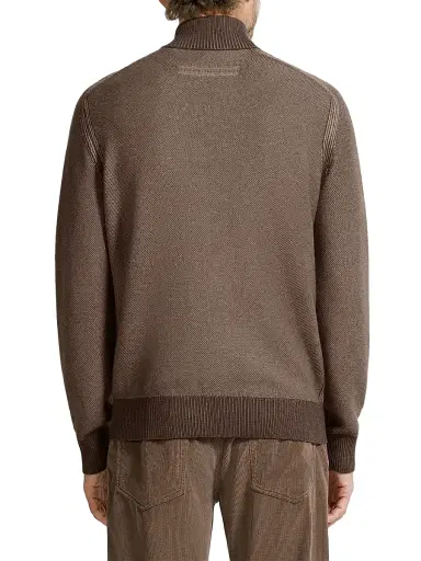Zegna Men's Cashseta Full Zip Cardigan | Thumbnail 4