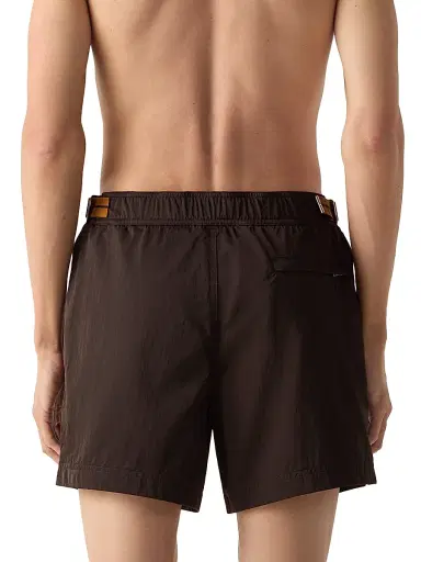 Zegna Men's 232 Road Brand Mark Rio Swim Trunks | Thumbnail 3
