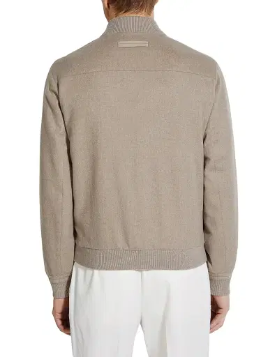 Zegna Men's Oasi Cashmere Elements Blouson Jacket | Thumbnail 3 Zegna Men's Oasi Cashmere Elements Blouson Jacket | Thumbnail 3