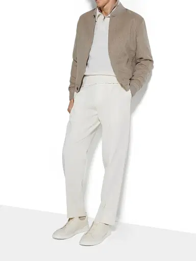Zegna Men's Oasi Cashmere Elements Blouson Jacket | Thumbnail 5 Zegna Men's Oasi Cashmere Elements Blouson Jacket | Thumbnail 5