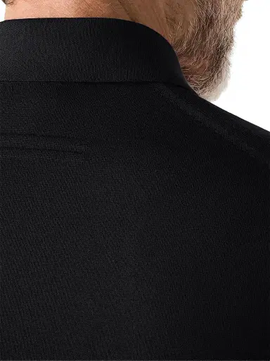 Zegna Men's 15milmil15 Wool Polo Shirt | Thumbnail 4 Zegna Men's 15milmil15 Wool Polo Shirt | Thumbnail 4