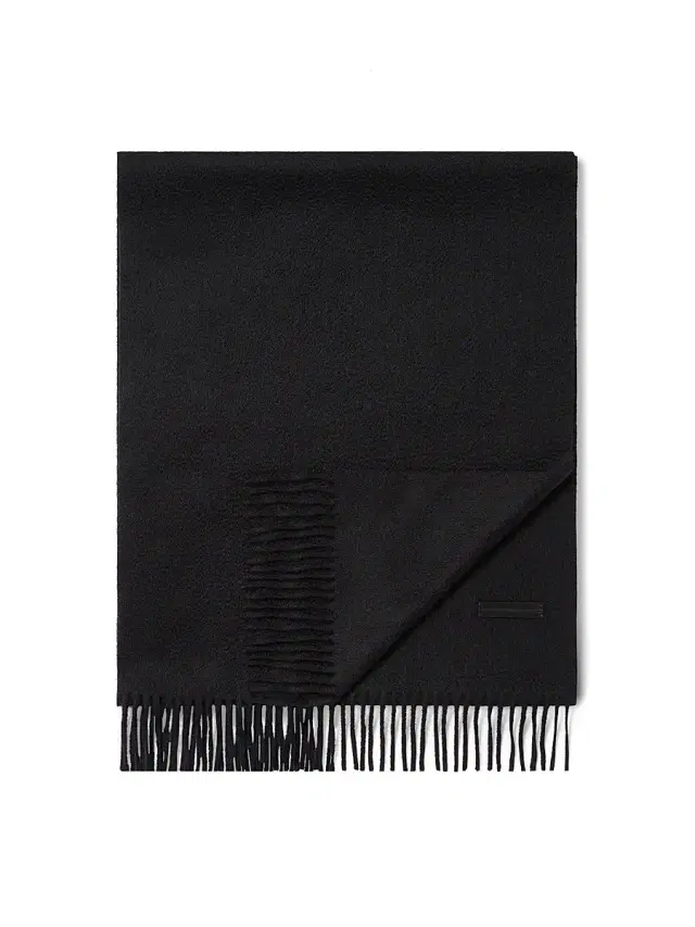 ZEGNA Men's Oasi Cashmere Scarf - Black