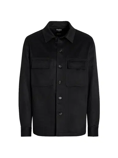 Zegna Men's Oasi Cashmere Alba Overshirt | Thumbnail 1 Zegna Men's Oasi Cashmere Alba Overshirt | Thumbnail 1