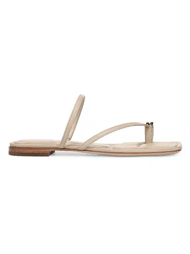 Vince Women's Polli Strappy Leather Slip-On Sandals | Thumbnail 1 Vince Women's Polli Strappy Leather Slip-On Sandals | Thumbnail 1