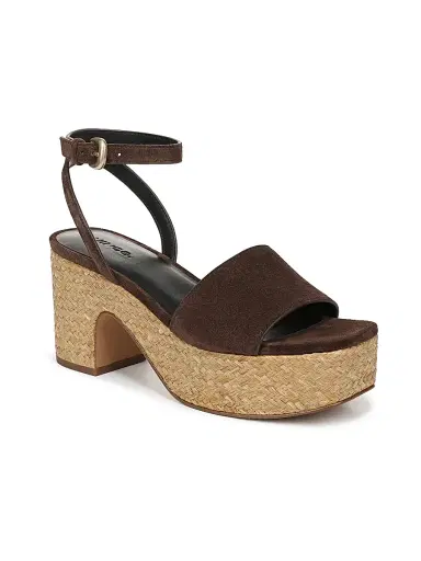 Vince Women's Castella 42MM Suede Platform Sandals - Cacao Brown | Thumbnail 2 Vince Women's Castella 42MM Suede Platform Sandals - Cacao Brown | Thumbnail 2