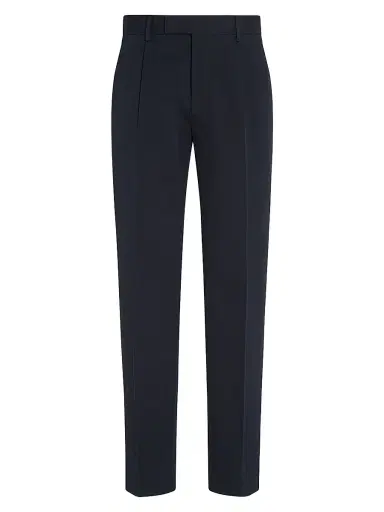 Zegna Men's Cotton and Wool Pants | Thumbnail 1 Zegna Men's Cotton and Wool Pants | Thumbnail 1