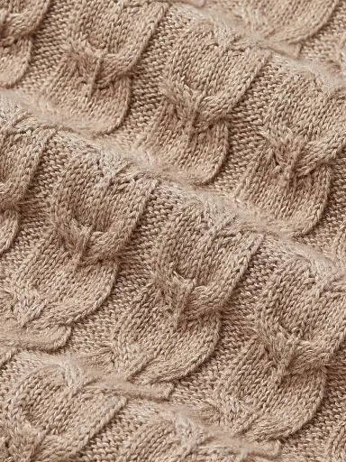 Zegna Men's Linen Cashmere and Silk Crewneck Sweater - Beige - Size 46 | Thumbnail 5