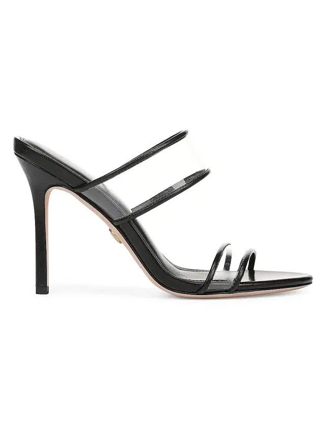 Veronica Beard Women's Asha 100MM Strappy Leather Sandals - Clear Black