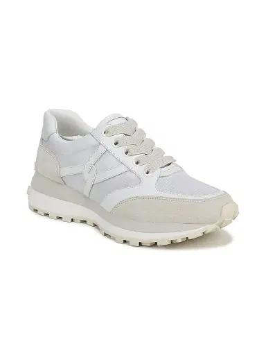 Veronica Beard Women's Valentina Ripstop & Leather Sneakers - Coconut Marmo - Size 12 | Thumbnail 2
