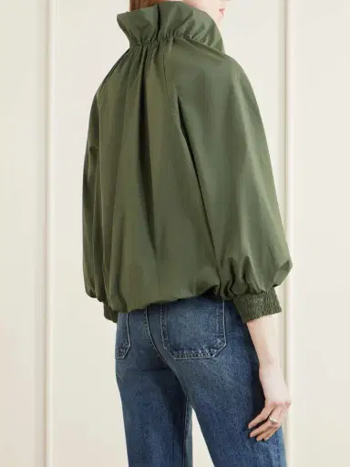 Veronica Beard Circe Faille Bomber Jacket | Thumbnail 4 Veronica Beard Circe Faille Bomber Jacket | Thumbnail 4