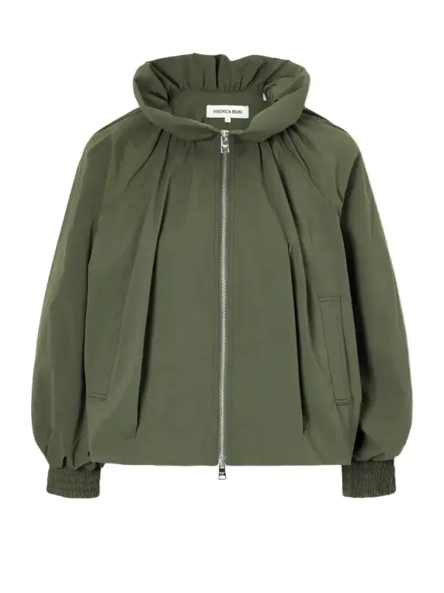 Veronica Beard Circe Faille Bomber Jacket