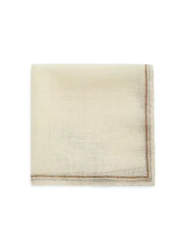 Saks Fifth Avenue Men's Thin Stripe Silk Pocket Square | Thumbnail 1 Saks Fifth Avenue Men's Thin Stripe Silk Pocket Square | Thumbnail 1