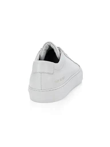 Common Projects Men's Original Achilles Leather Low-Top Sneakers - Black - Size 14 | Thumbnail 3 Common Projects Men's Original Achilles Leather Low-Top Sneakers - Black - Size 14 | Thumbnail 3