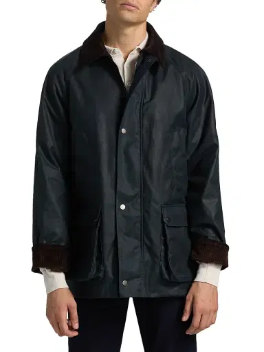 Saks Fifth Avenue Men's COLLECTION British Waxed Cotton Canvas Jacket | Thumbnail 3 Saks Fifth Avenue Men's COLLECTION British Waxed Cotton Canvas Jacket | Thumbnail 3