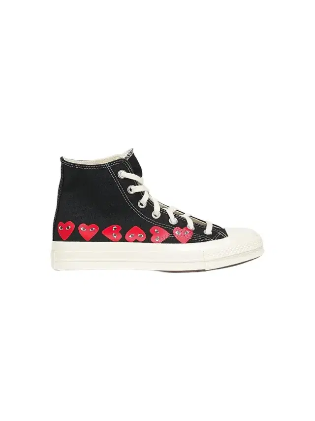 Comme des Garçons PLAY CdG PLAY x Converse Women's Chuck Taylor All Star Heart High-Top Sneakers - Black