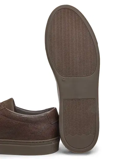 Common Projects Men's Achilles Premium Leather Low-Top Sneakers - Brown - Size 12 | Thumbnail 6 Common Projects Men's Achilles Premium Leather Low-Top Sneakers - Brown - Size 12 | Thumbnail 6