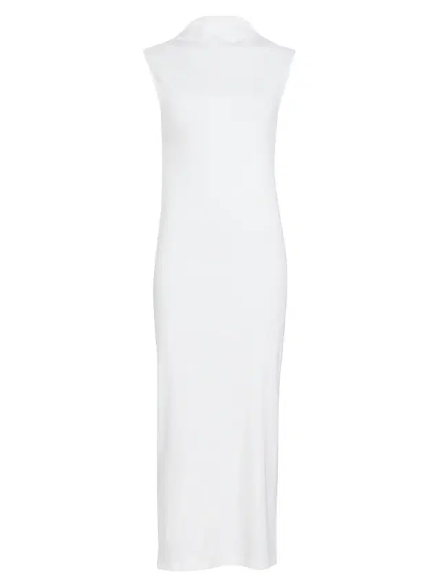 Armarium Women's Rose Cotton Midi-Dress - White