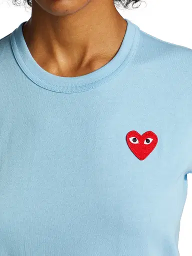 Comme des Garçons PLAY Women's Heart T-Shirt | Thumbnail 6 Comme des Garçons PLAY Women's Heart T-Shirt | Thumbnail 6