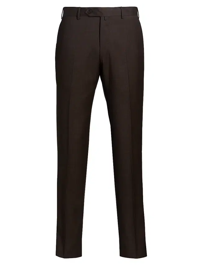 Saks Fifth Avenue Men's COLLECTION Basic Wool Dress Trousers