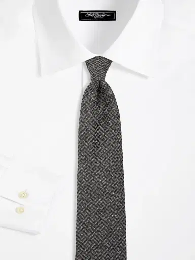 Saks Fifth Avenue Men's Houndstooth Silk Tie | Thumbnail 2