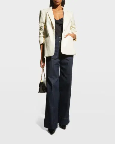 Cinq à Sept Benji Straight-Leg Pants | Thumbnail 2 Cinq à Sept Benji Straight-Leg Pants | Thumbnail 2